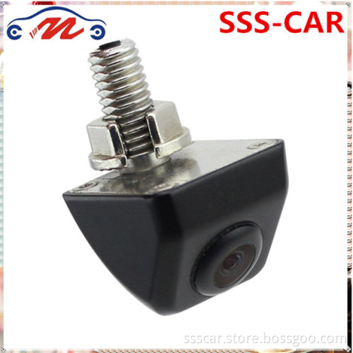 Anti-Theft Bolt-Mount Mini Night Vision Rear View Car Camera with up/Down-Switchable Image